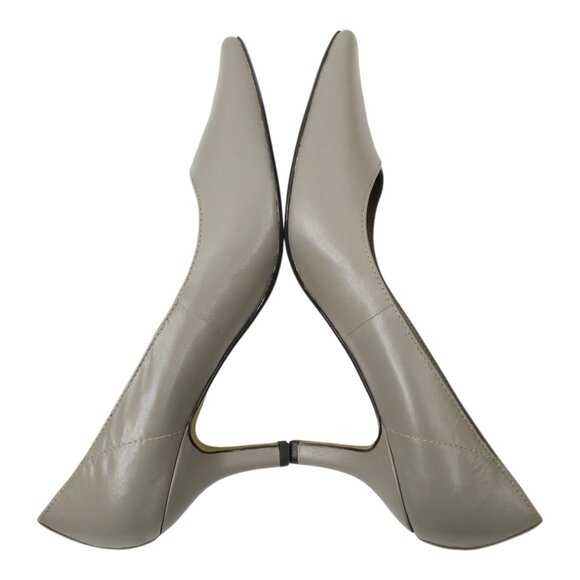 Bella Vita WOW Taupe Pump Womens Size 12 N Kitten Heel Leather Kidskin NEW - Picture 6 of 15